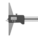 Aluminium digital Djupmått 0- 500 x 0,01 mm (300 mm bro)