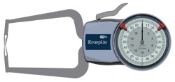 KROEPLIN D220 Skänkelmätklocka 0-20 mm för utvändig mätning (Analog)