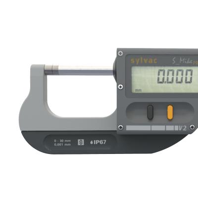 SYLVAC Digital Mikrometrar S_MIKE PRO 30-66 mm IP67 (903.0600) Cylindrisk Ø6,5 mm