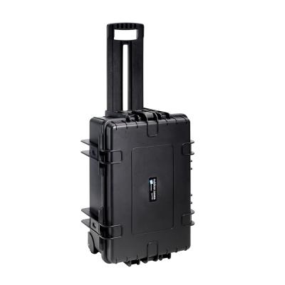 OUTDOOR resväska i svart med vadderade delare 535x360x225 mm Volume 42,8 L Model: 6700/B/RPD