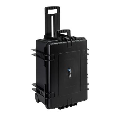 OUTDOOR resväska i svart med Skuminteriör 585x410x295 mm Volume: 70,9 L Model: 6800/B/SI